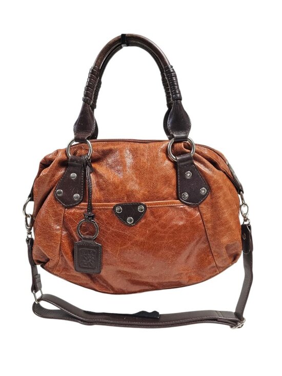 Ellington Handbags - Ellington slouchy leather crossbody & top handle bag with key fob